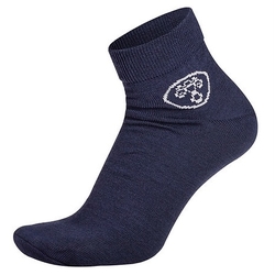 Tenké kotníkové ponožky v tmavých barvách s obsahem merina 90 % – SURTEX
